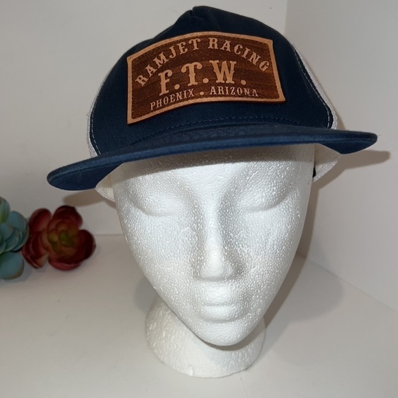 The Classic Yupoong Ramjet Racing F.T.W. Motorcycle Phoenix Arizona Cap - Picture 1 of 8